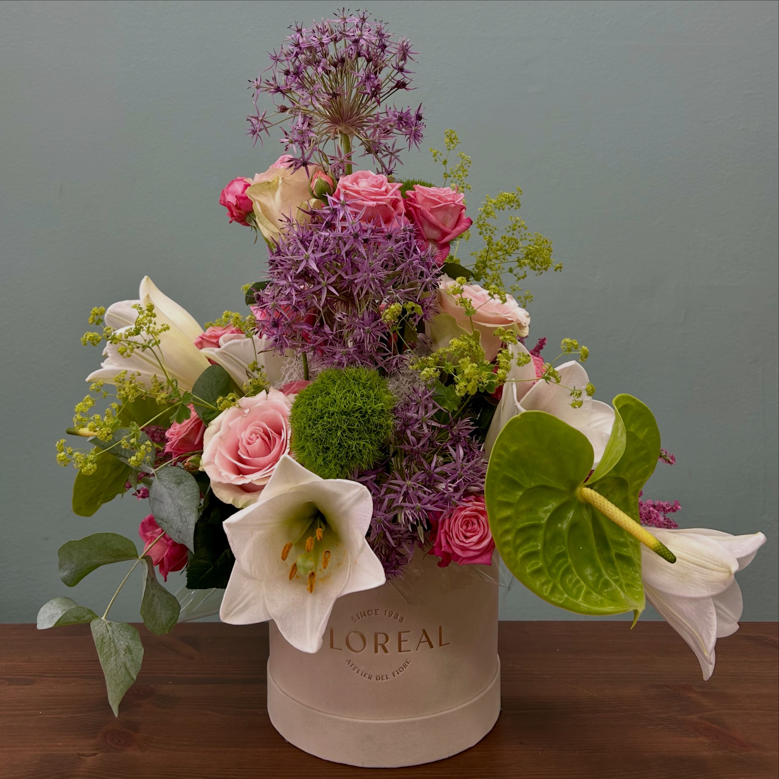 floreal box avorio
